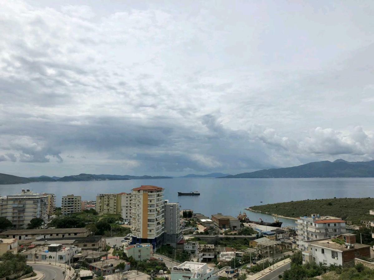 Aris Apartment Sarande Bagian luar foto