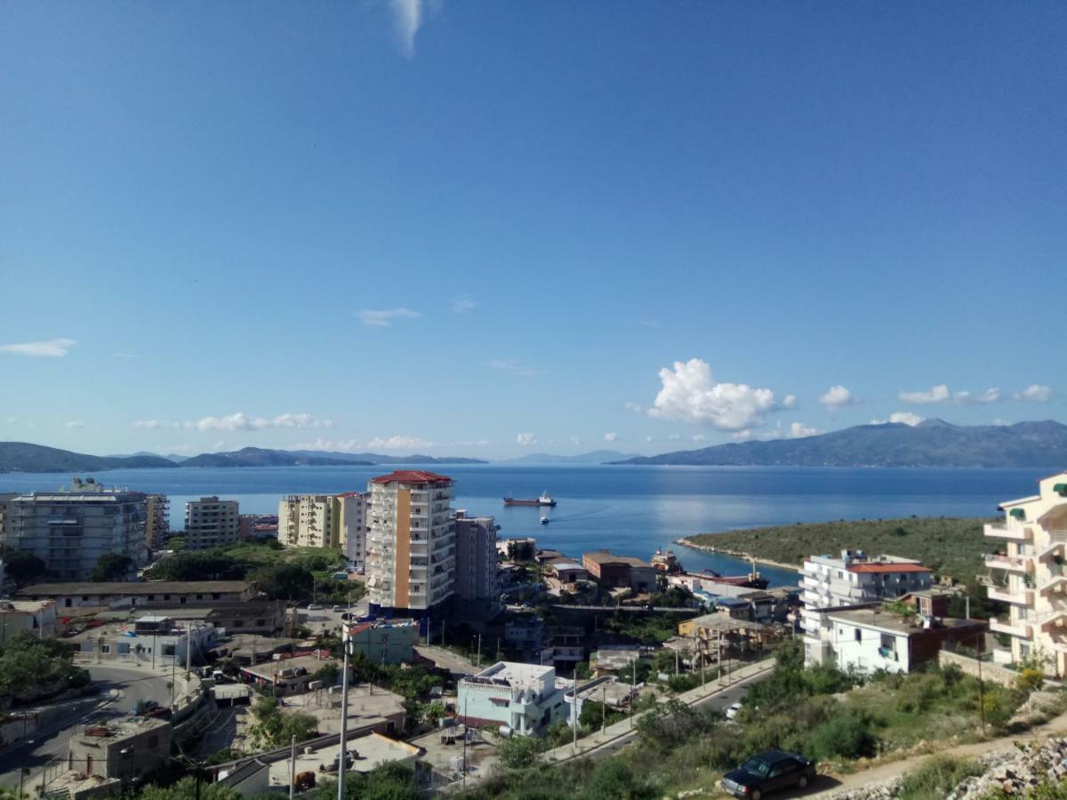 Aris Apartment Sarande Bagian luar foto